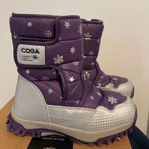 Purple Snow Boots size 13